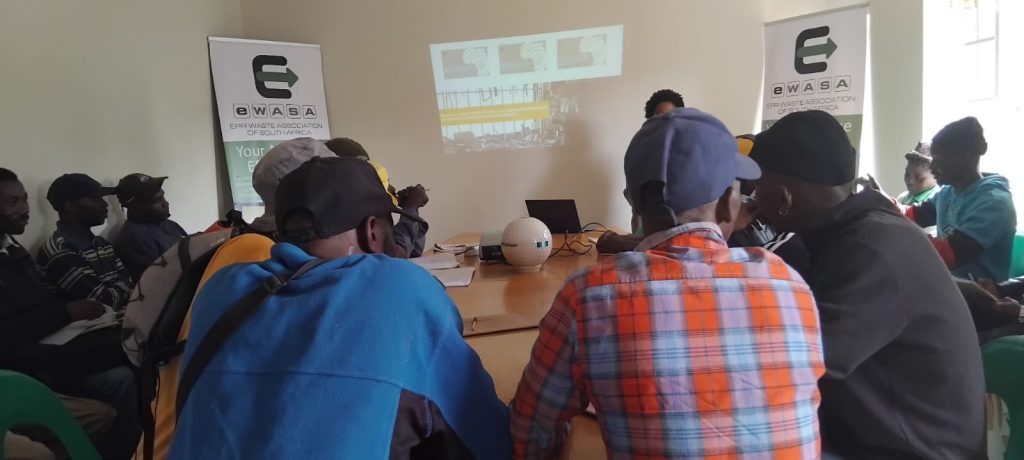 Waste reclaimer training session