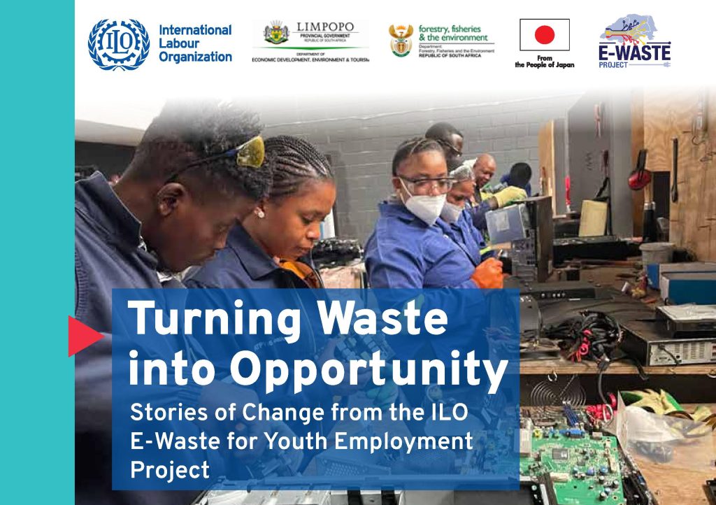 Turning waste into opportunity - ILO booklet frontpage